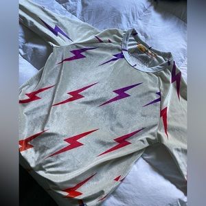 COPY - Aviator Nation Bolt Repeat Velvet Crew Sweatshirt